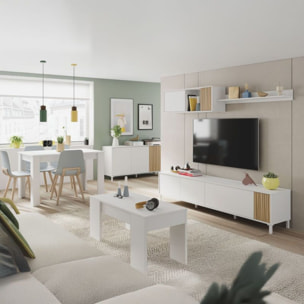 Salón Nitza Blanco Artik (Blanco Mate) - Natur