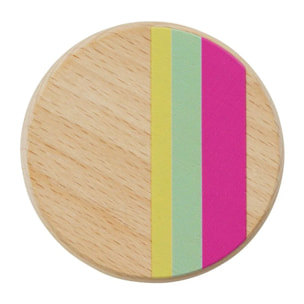 Décapsuleur rond en bois 6 cm Tasty Green