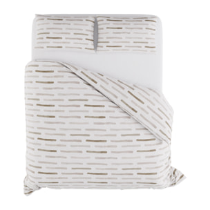 PARURE COPRIPIUMINO MATRIMONIALE KARMA - 100% Microfibra