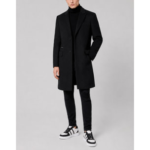 PHILIPP PLEIN Abrigo largo SKULL