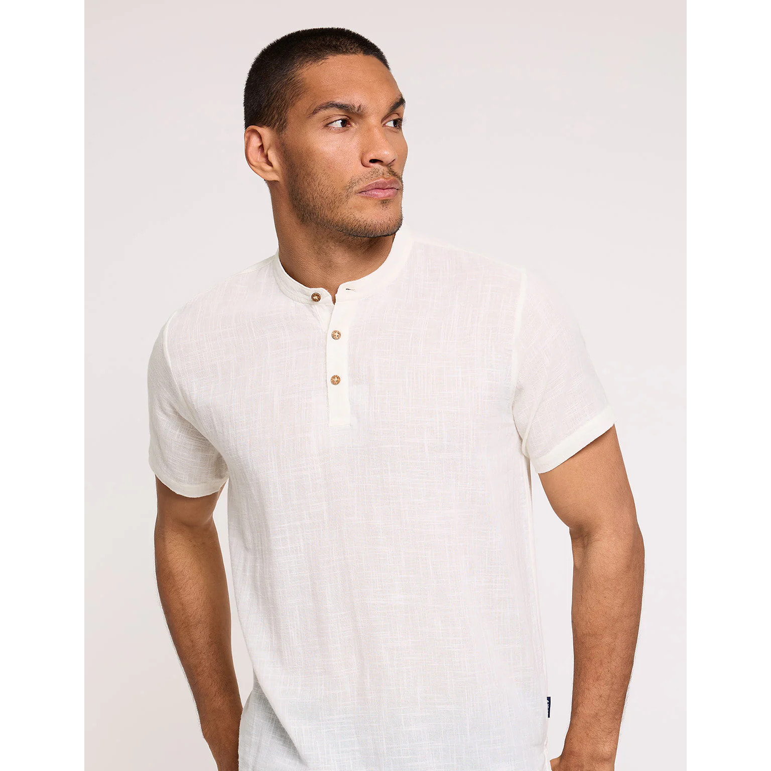 Camiseta Manga Corta Blanco - Frankie