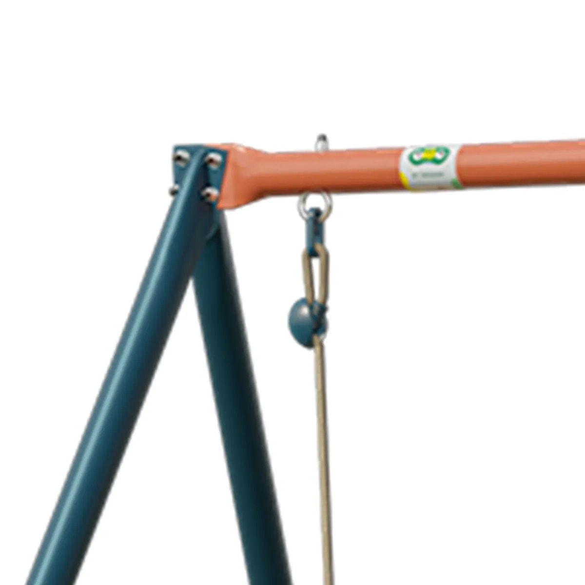 Portique métal 2,20 m Axion TEO - 4 Enfants