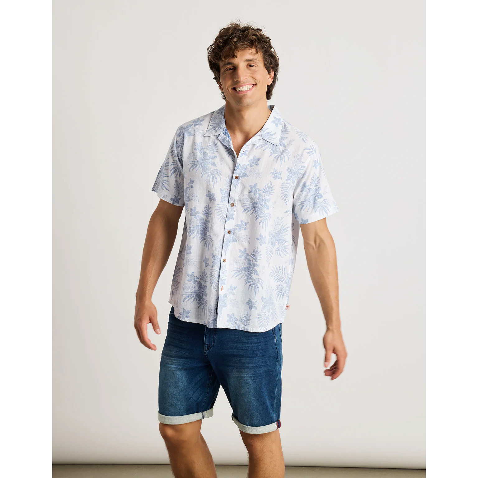 Camisa Manga Corta Blanco - Bluez