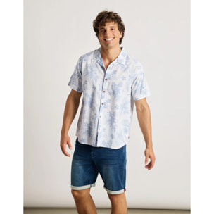 Camisa Manga Corta Blanco - Bluez
