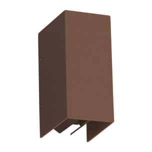 BLIND Aplique marrón óxido