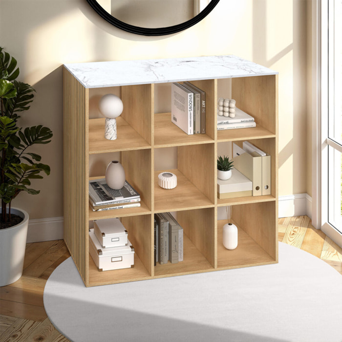 Meuble de rangement cube Marceau 9 cases