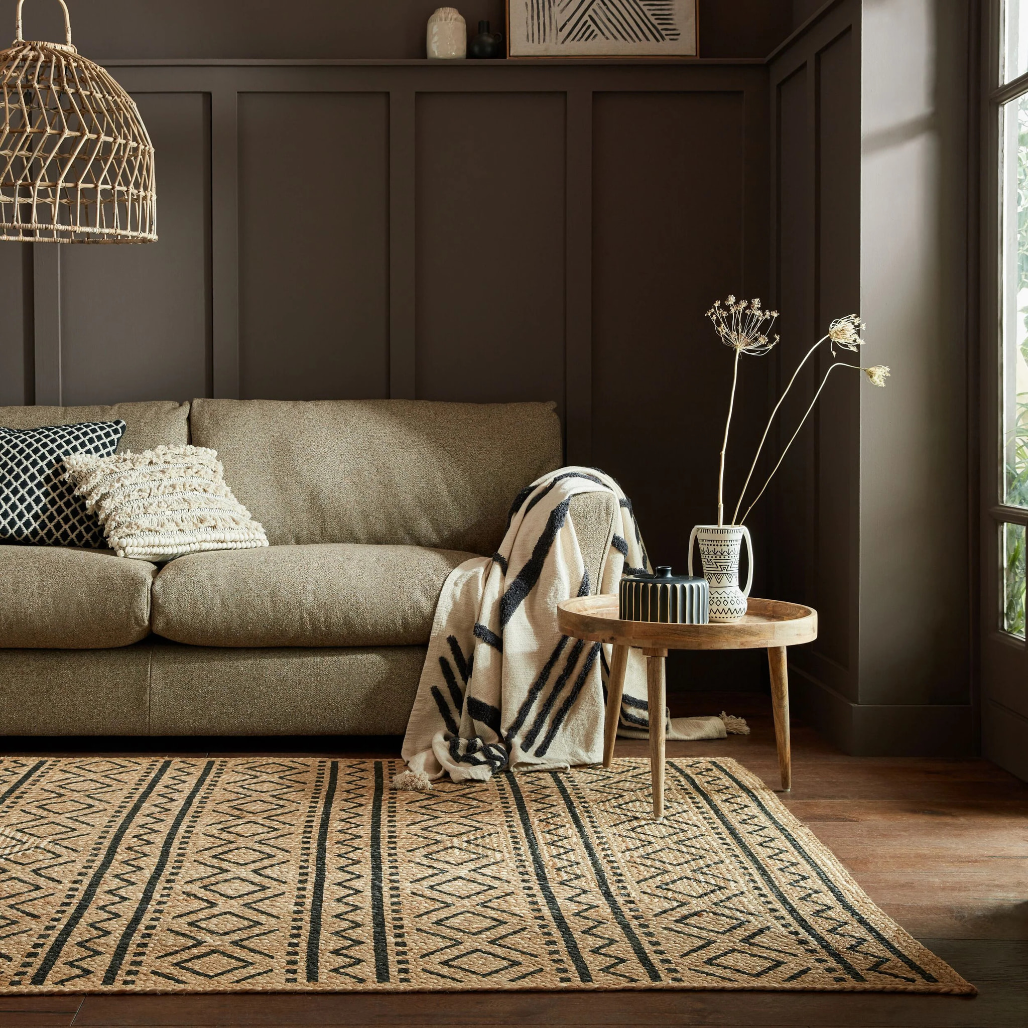 Tapis jute LUIS