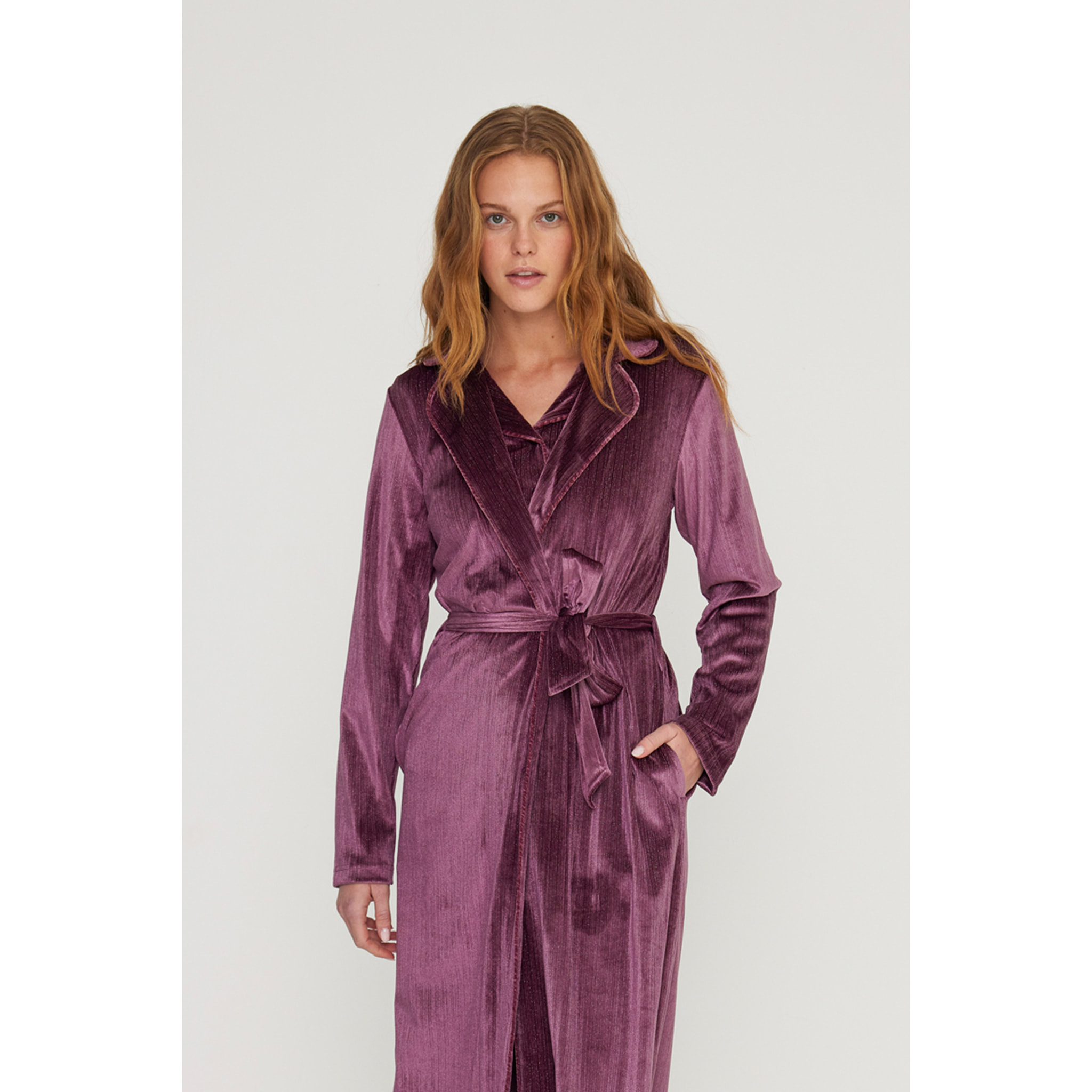 Vestaglia donna florencia in ciniglia Noidinotte