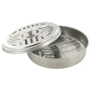 Support Spirale à Encens - JE CHERCHE UNE IDEE - Pratique - Élégant - Gris
