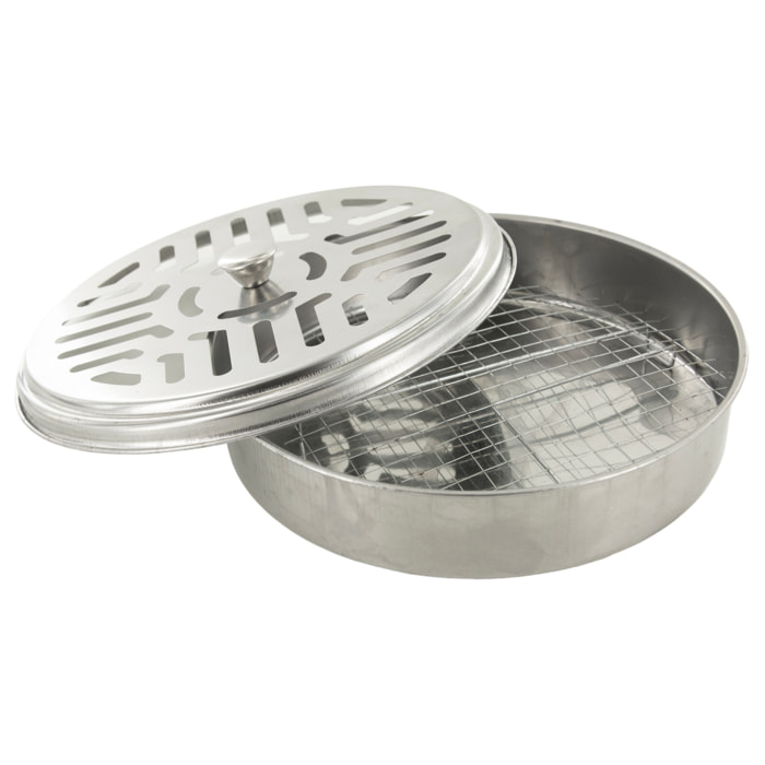 Support Spirale à Encens - JE CHERCHE UNE IDEE - Pratique - Élégant - Gris