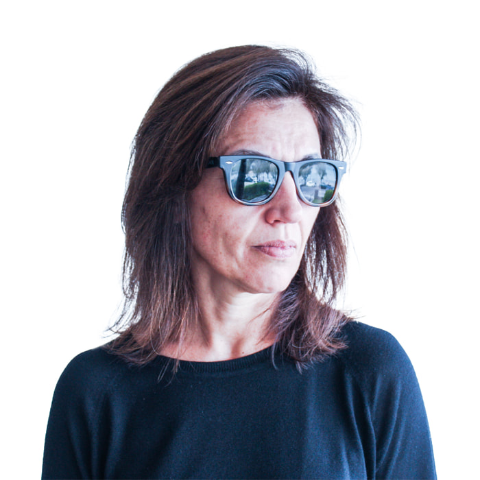 Gafas de sol OCEAN SAIN DENIS - Negro brillante arriba y carey abajo / Ahumada