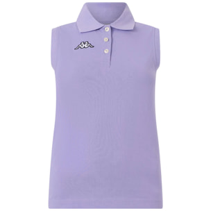 Kappa - Polo Shirts Donna Viola - Logo Tennis Wws Slim