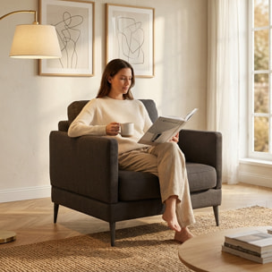 Fauteuil Splendido Tissu - 1 Place