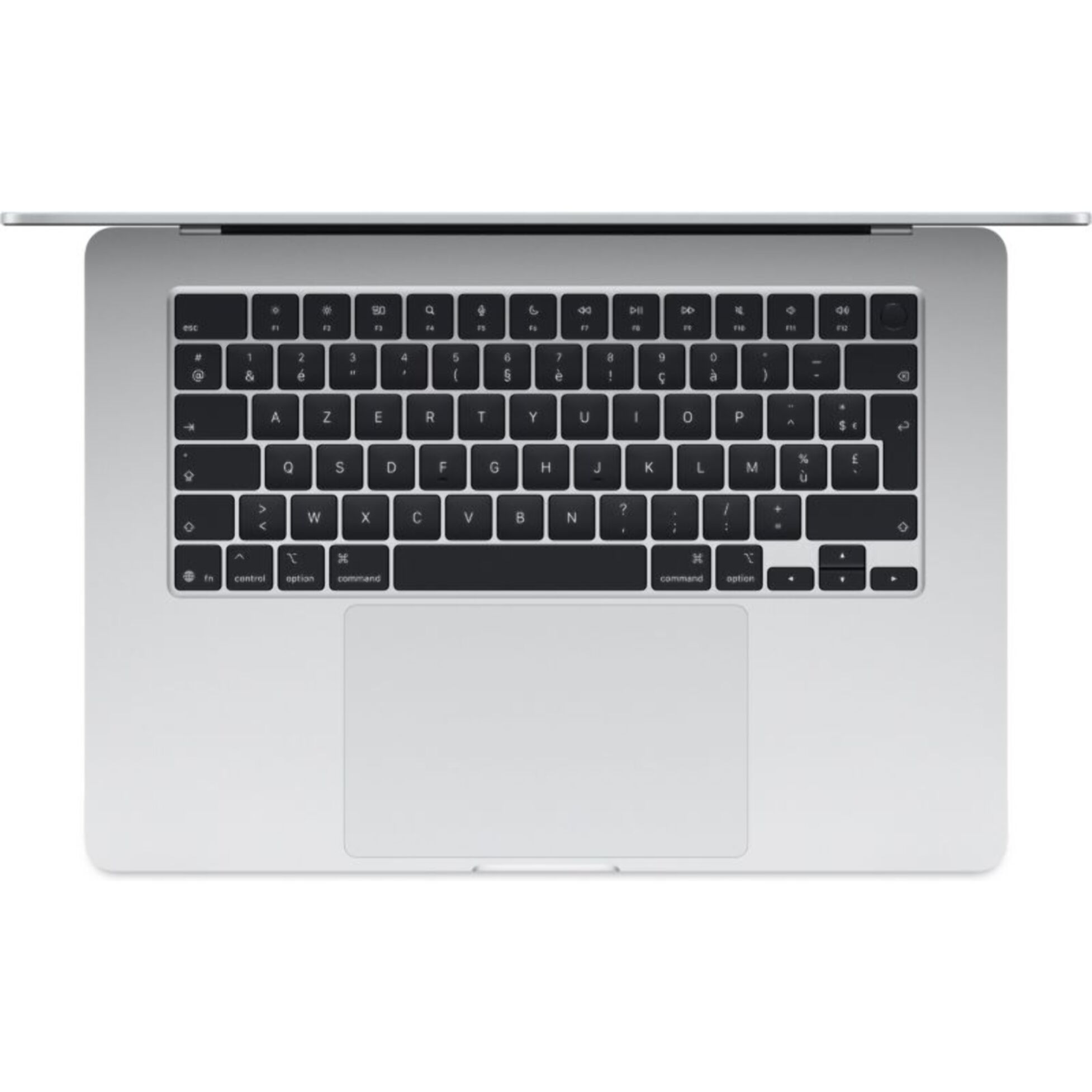 Ordinateur Apple MACBOOK Air 15" Puce M4 CPU 10 / GPU 10 coeurs Mémoire RAM 16Go Stockage 256Go SSD Retina Argent