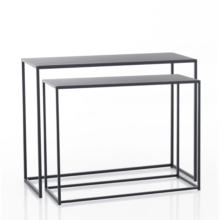 Tomasucci Table console double THIN Multicolore