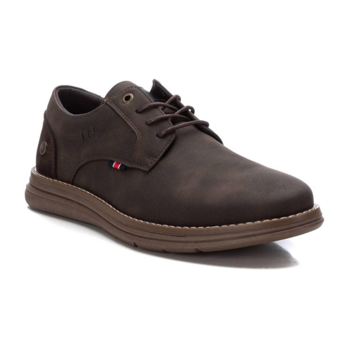 Zapato blucher/derby marron