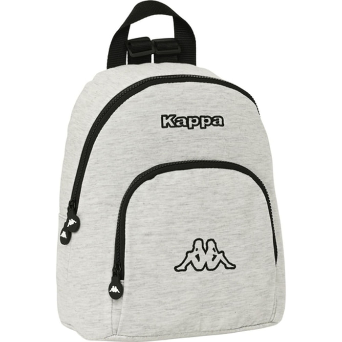 Mini mochila kappa "grey knit"