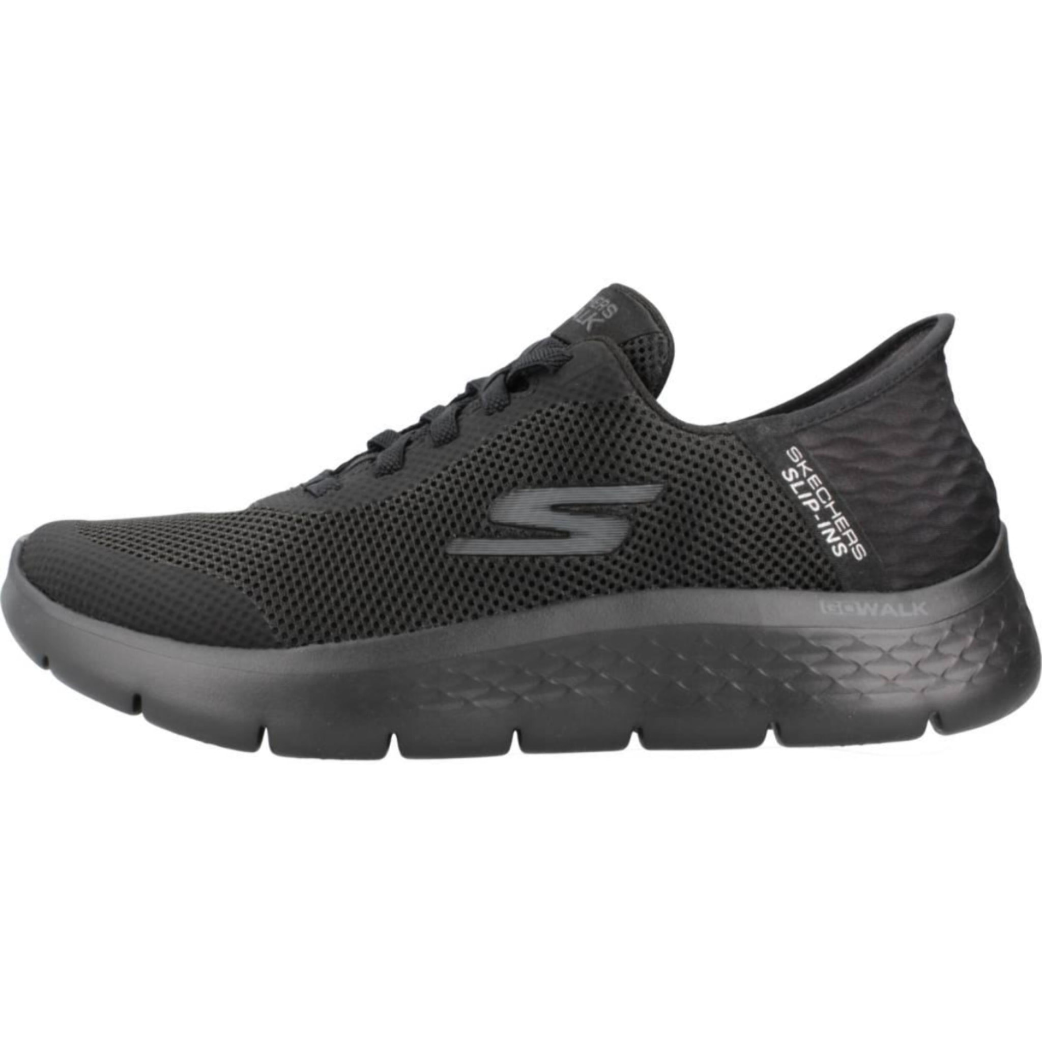 Sneakers De  Hombre 216324s Go Walk Flex Hands Up Negro