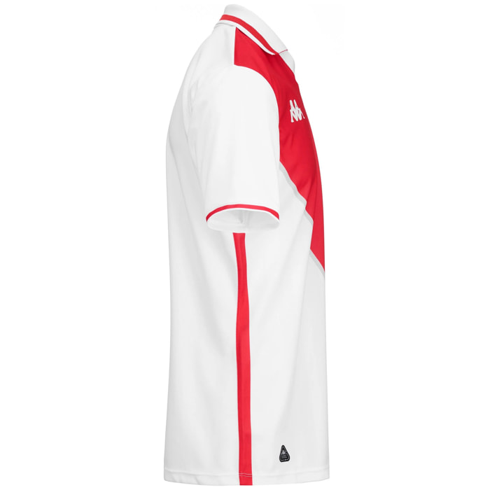 Maglie gioco Kappa Uomo Kombat 2025 Monaco Bianco