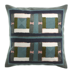 Coussin brodé Taho