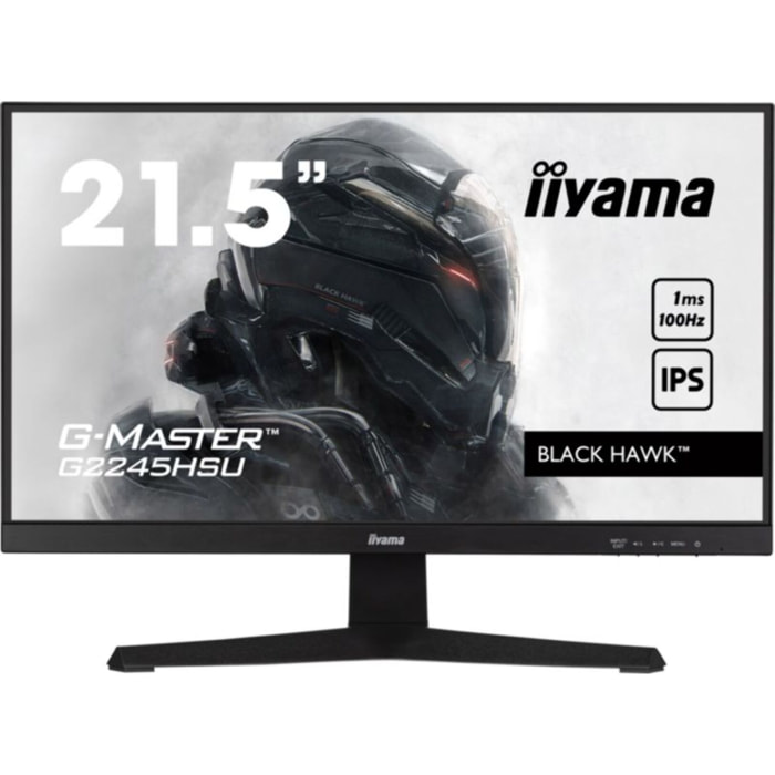 Ecran PC Gamer IIYAMA G MASTER G2245HSU-B2 22'' IPS