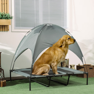 Lit XXL pour chien chat sur pied + parasol + sac de transport