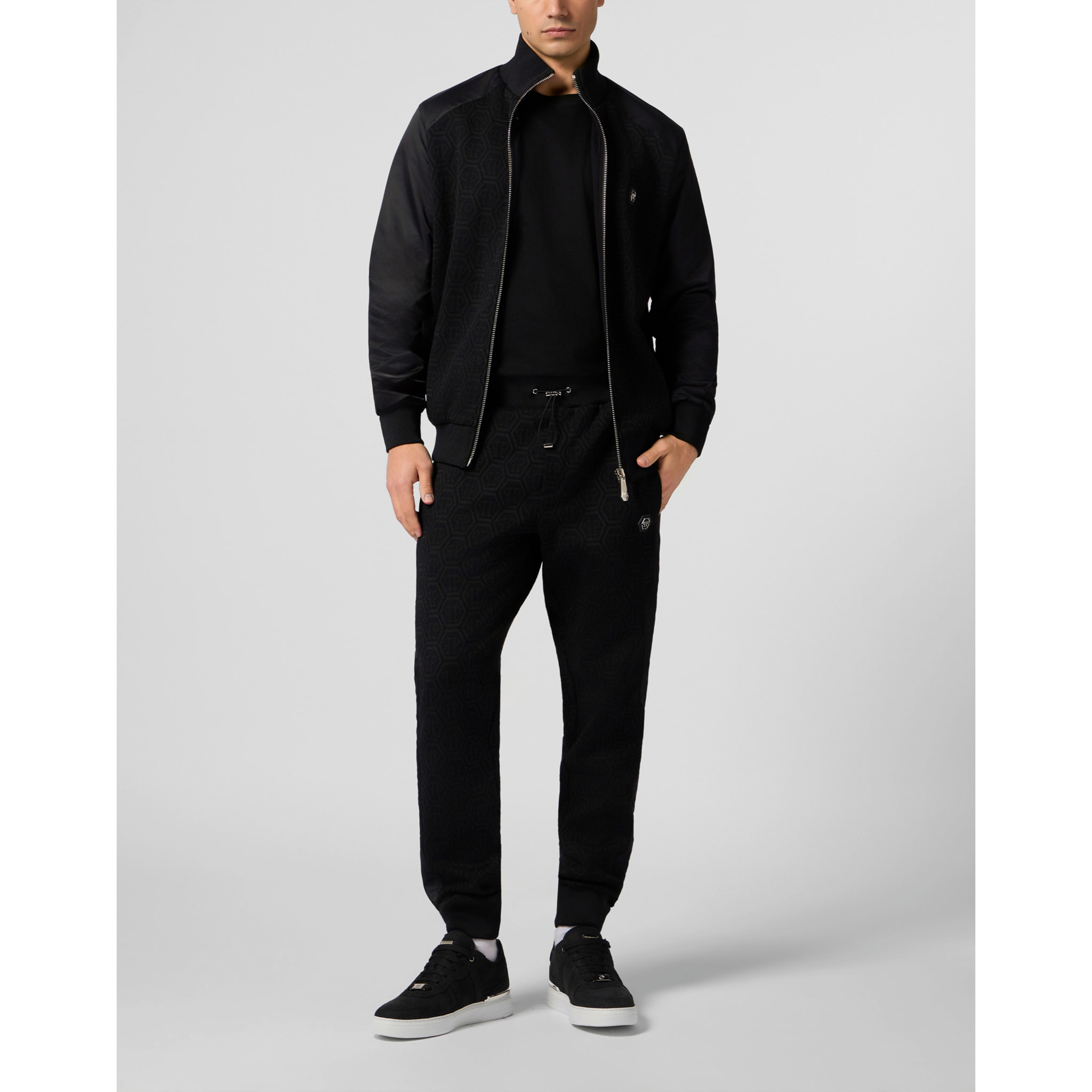 PHILIPP PLEIN Composed Tracksuit Jacket Monogram Monogram
