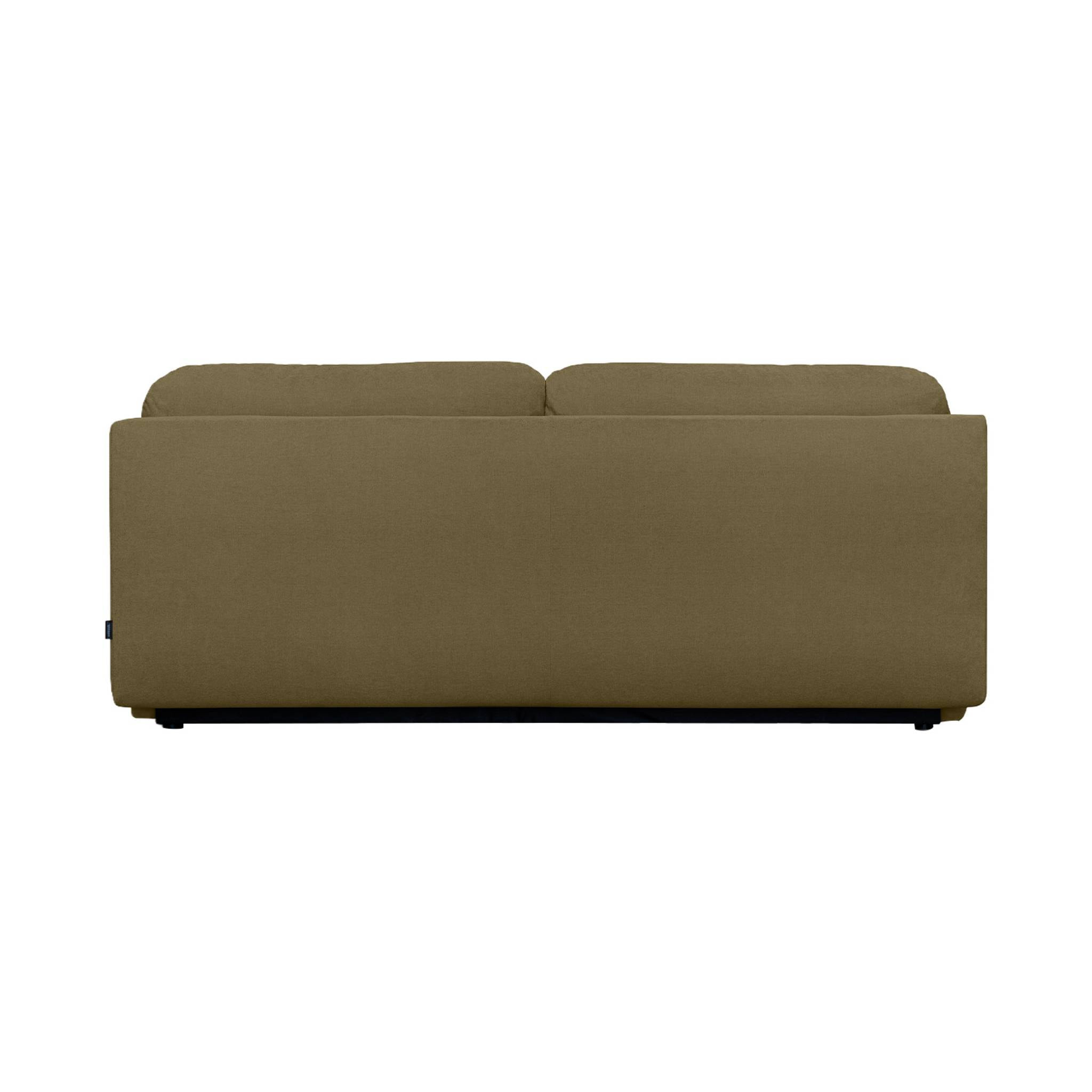 Banquette convertible 3 places tissu chenille avec coffre NELSON
