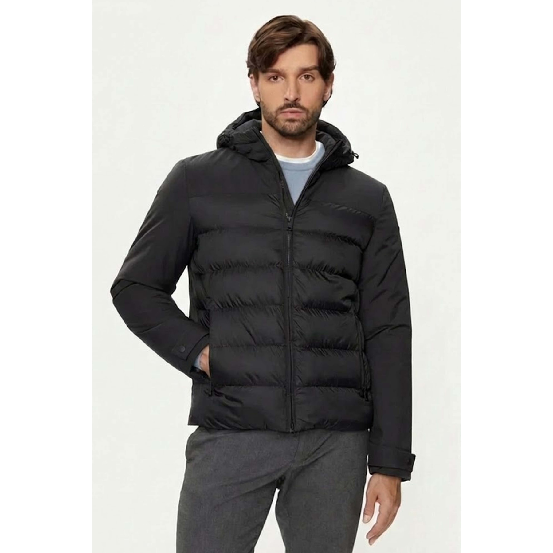 Chaquetas Hombre de la marca GEOX  modelo M SAPIENZA NEGRO