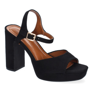 Sandalia de Tacón para Mujer, Comodas y Elegantes, Diseño Moderno con Pala Abierta