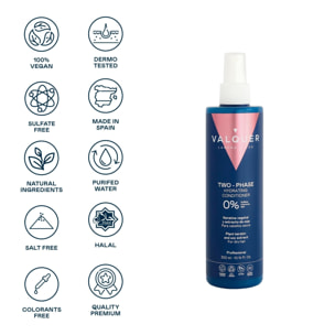 Valquer Acondicionador bifásico ultrahidratante para cabellos secos - 300 ml