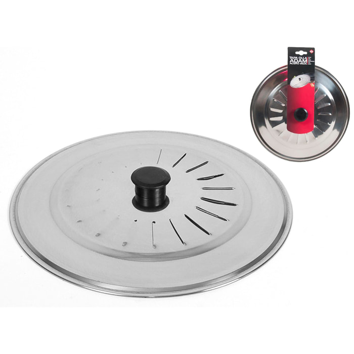 Tapadera Olla Adam 32cm acero inoxidable