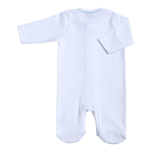 Pelele Est. Cont. Topitos Celeste Talla 0