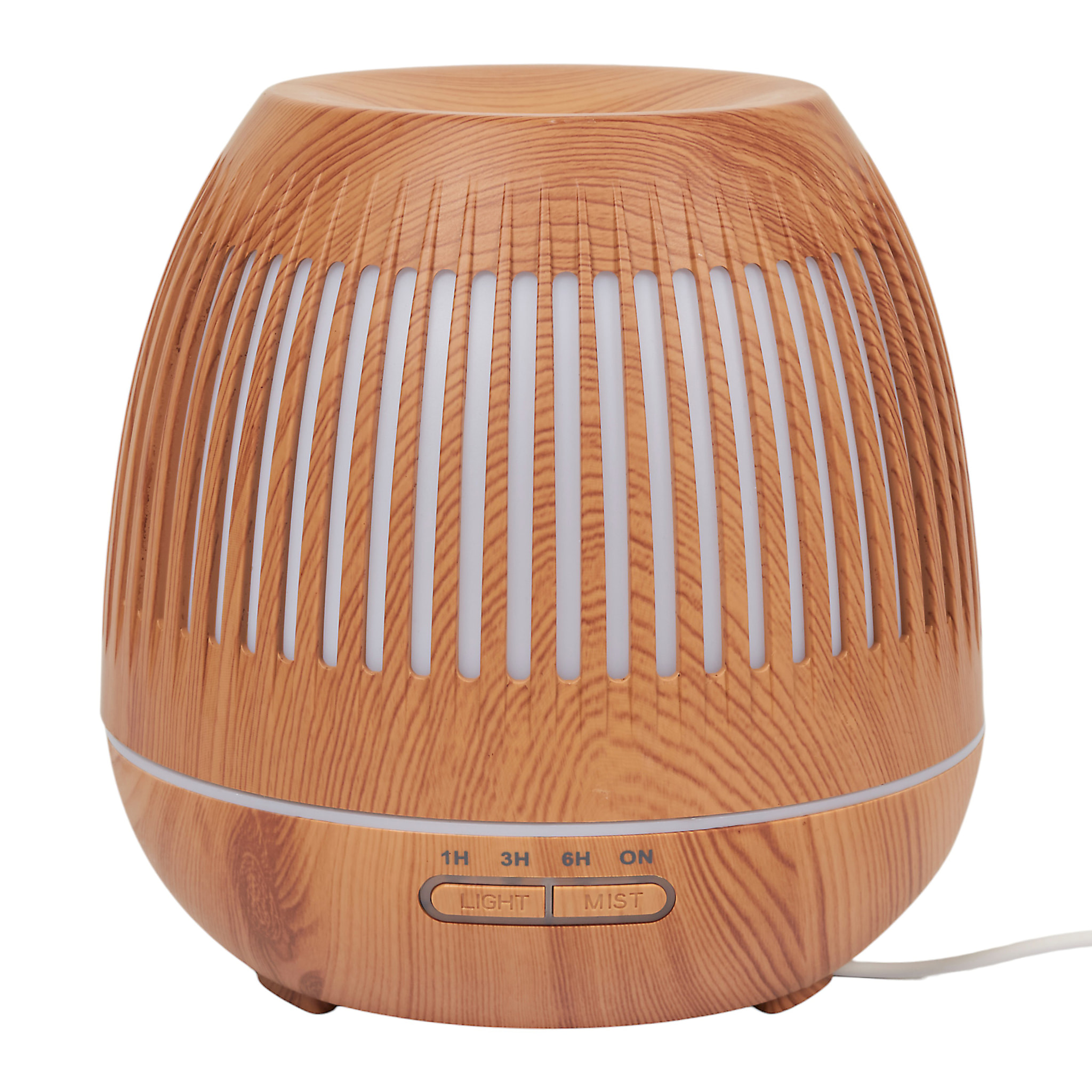 Diffuseur - HOME DECO FACTORY - Lantern - Huiles Essentielles - LED - Marron