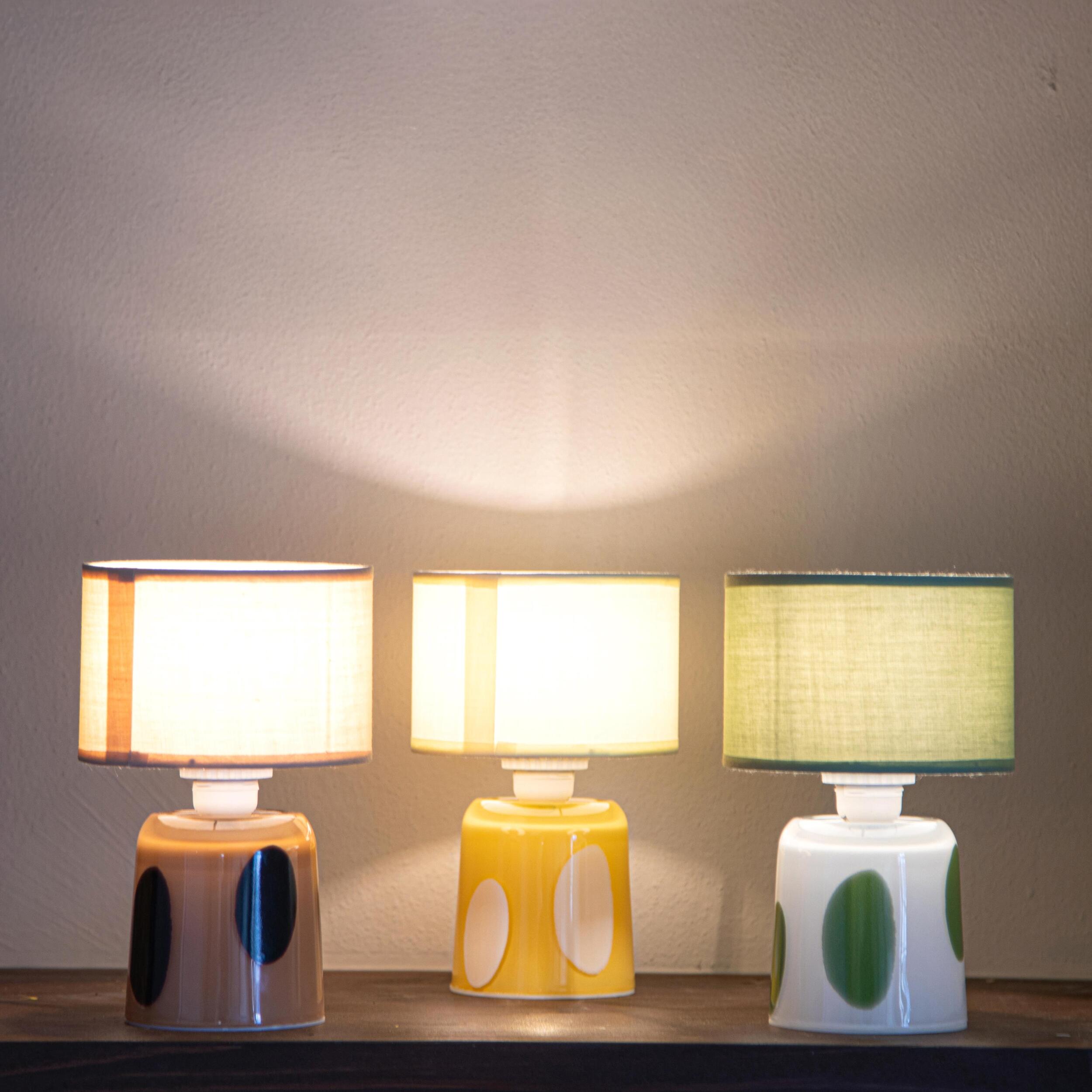 Lampada Pois 13Xh20 Cm - Pezzi 3 - Bianchi Dino