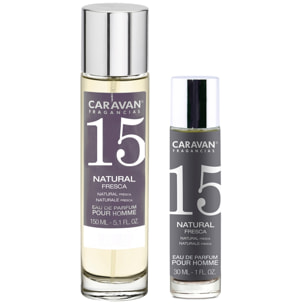 Set caravan perfume de hombre nº15 150ml+30ml