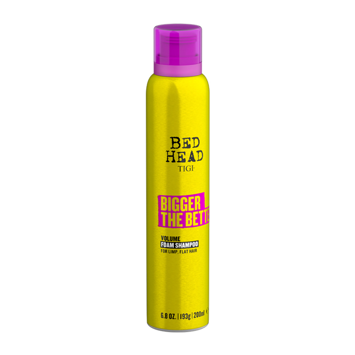 TIGI Bed Head Bigger The Better Volume Foam Shampoo 200ml