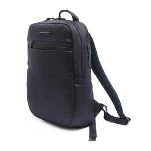 Zaino uomo Silvano Elite - Tessuto & Ecopelle - Casual - 28.0 x 45.0 x 20.0 cm