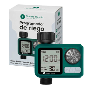 Programador de Riego Digital Planeta Huerto