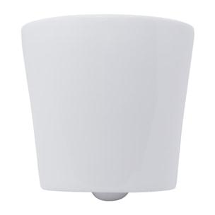 Pack WC Bati-support Geberit + WC Swiss Aqua Technologies sans bride + Plaque blanche (SLIM-INFINITIO-C)