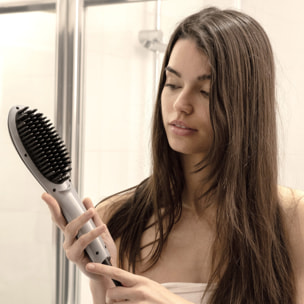 Brosse lissante Flat Teeth - Gris - 50W