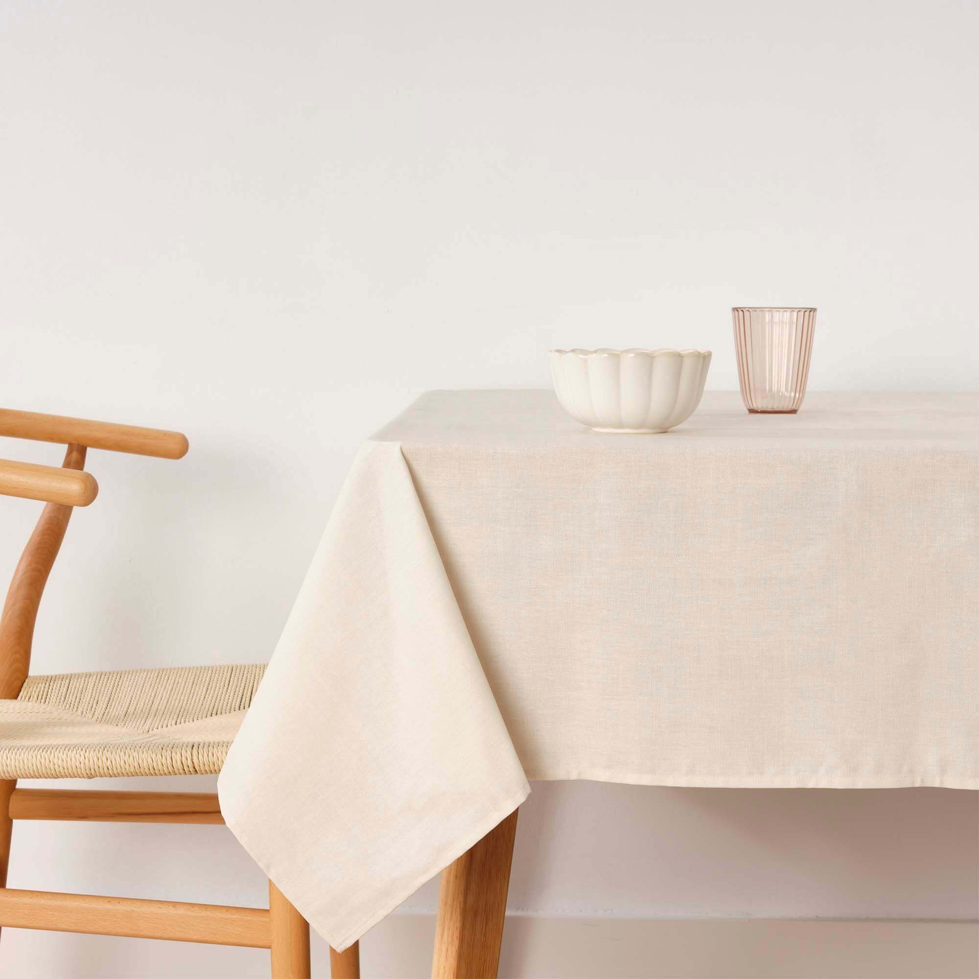 Nappe en résine anti-taches Gris Clair