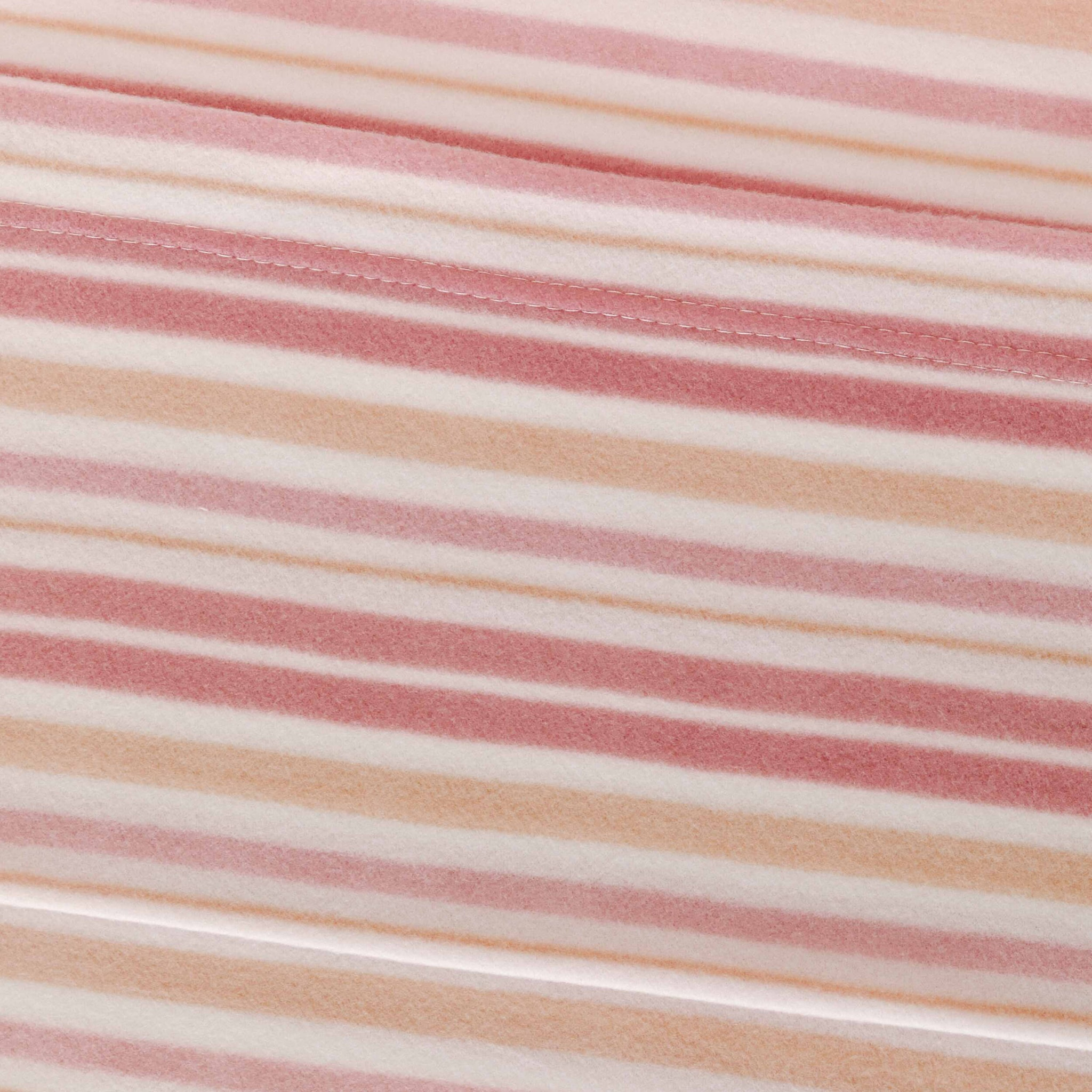 Juego de sábanas pirineo Raya Caléndula malva rosa