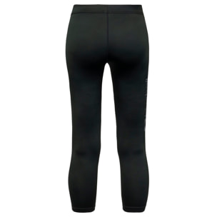 PANTALÓN CAPRI RUNNING DE COMPRESIÓN MUJER BLUEBALL EN NEGRO