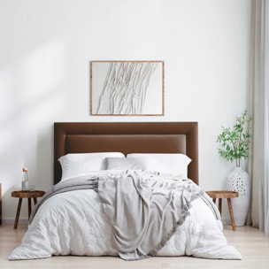 Cabecero de madera tapizado en tela para cama de 105 135x132