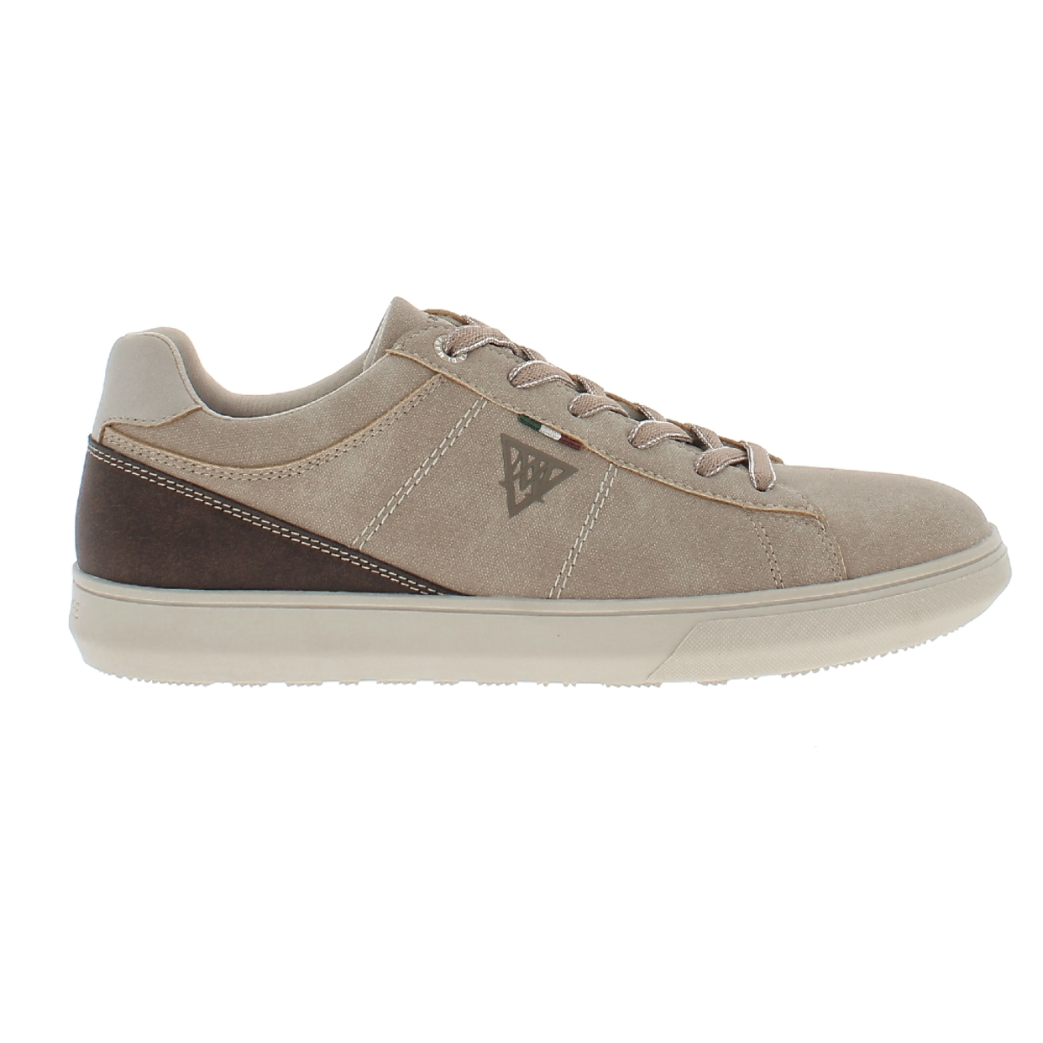 Armata di Mare Scarpe Uomo Court Sneakers Casual con Soletta Rimovibile in Memory Foam AMU W24M605 Beige