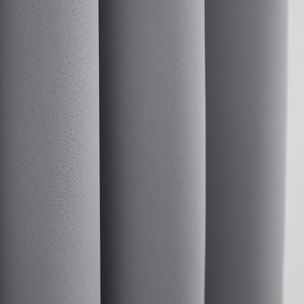 Rideau occultant anthracite 140 x 260 cm