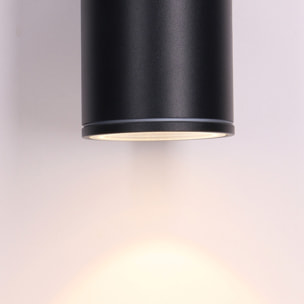 Forlight Aplique Ip54 Orion Single Emission Led 5,6W 3000K Negro 527Lm