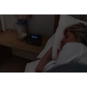 Simulateur d'aube PURE Moment Charge Coffee Black