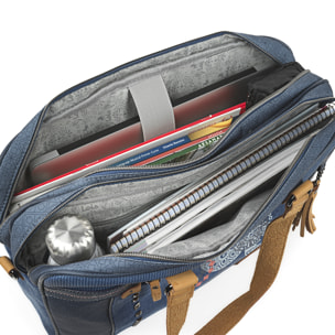 Bolso Maletin Portaordenador Mujer Lois Pasadena Azul